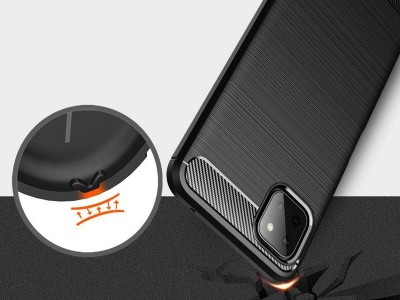 Fiber Armor Defender Black (ierna) - Ochrann kryt (obal) na Samsung Galaxy A22 5G