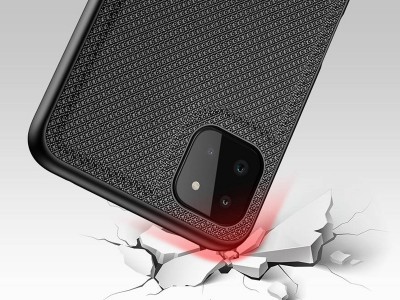 Fino Nylon Shield (ierny) - Ochrann kryt (obal) pre Samsung Galaxy A22 5G **AKCIA!!