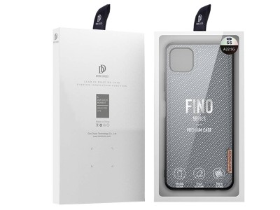 Fino Nylon Shield (�ed�) - Ochrann� kryt (obal) pre Samsung Galaxy A22 5G **AKCIA!!