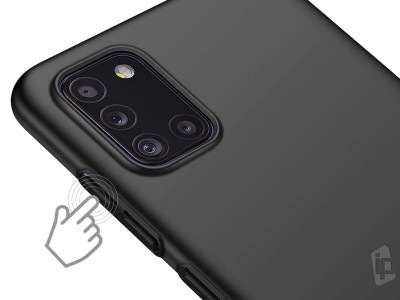 Ochrann� kryt (obal) Slim TPU Black (�ern�) na Samsung Galaxy A31