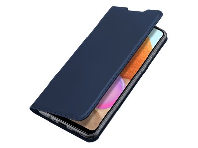 Luxusn� Slim Fit puzdro (modr�) pre Samsung Galaxy A32 LTE