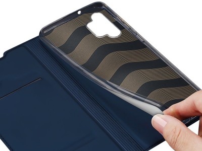 Luxusn� Slim Fit puzdro (modr�) pre Samsung Galaxy A32 LTE