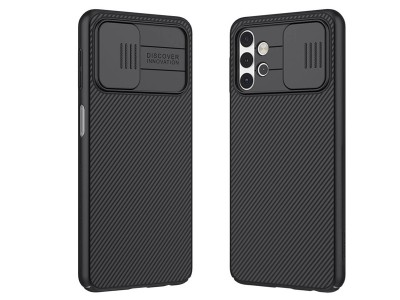Nillkin CamShield Pro (čierny) - Plastový kryt (obal) s ochranou kamery na Samsung Galaxy A32 5G