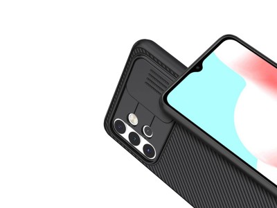 Nillkin CamShield Pro (�ierny) - Plastov� kryt (obal) s ochranou kamery na Samsung Galaxy A32 5G