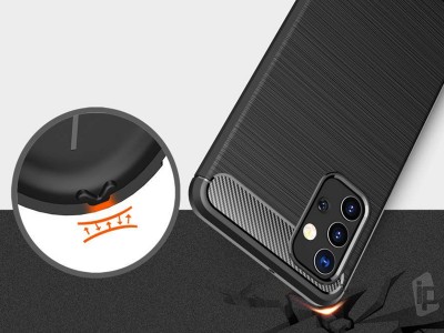 Fiber Armor Defender Black (ierny) - Ochrann kryt (obal) na Samsung Galaxy A32 5G **AKCIA!!