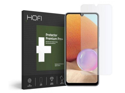 HOFI Premium Pro+ Hybrid Glass – Ochranné hybridné sklo pre Samsung Galaxy A32 LTE (číre)