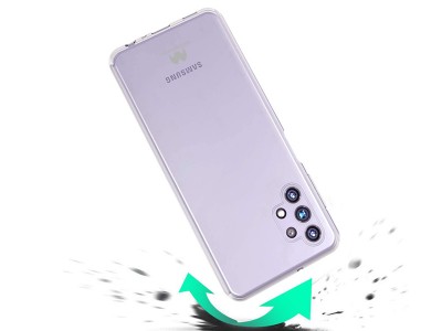 Jelly TPU Clear (ry) - Ochrann obal na Samsung Galaxy A32 LTE **AKCIA!!