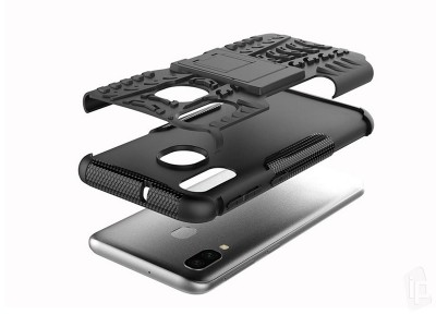 Spider Armor Case (ierny) - Odoln ochrann kryt (obal) na Samsung Galaxy A40