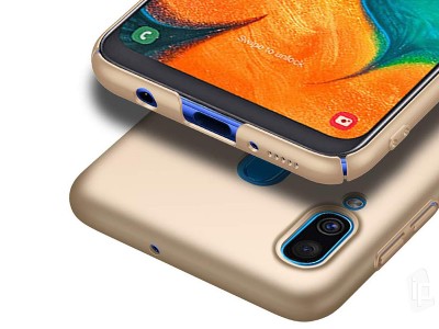 Slim Line Elitte (zlat) - Plastov ochrann kryt (obal) na Samsung Galaxy A40