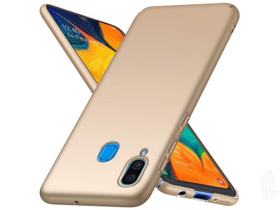 Slim Line Elitte (zlat) - Plastov ochrann kryt (obal) na Samsung Galaxy A40