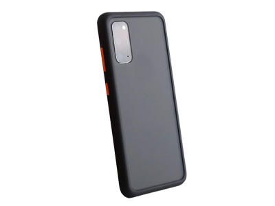 Dual Shield Black (ierny) - Ochrann kryt (obal) pre Samsung Galaxy A41