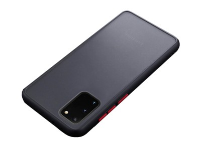 Dual Shield Black (ierny) - Ochrann kryt (obal) pre Samsung Galaxy A41