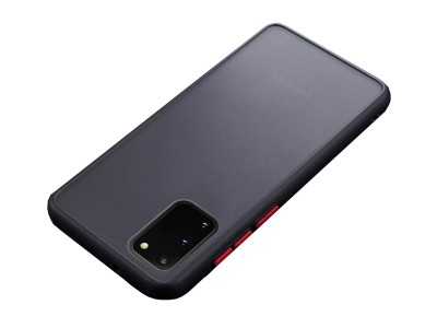 Dual Shield Black (�ierny) - Ochrann� kryt (obal) pre Samsung Galaxy A41