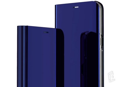 Mirror Standing Cover (fialov) - Zrkadlov puzdro pre Samsung Galaxy A41 **AKCIA!!