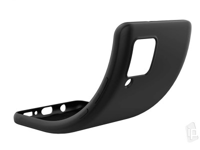 Jelly Matte TPU Black (�ierny) - Matn� ochrann� obal na Samsung Galaxy A42 5G