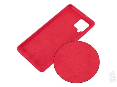 Liquid Silicone Cover (�erven�) - Ochrann� kryt pre Samsung Galaxy A42 5G