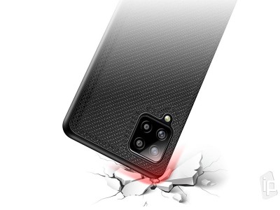 Fino Nylon Shield (�ed�) - Ochrann� kryt (obal) pre Samsung Galaxy A42 5G