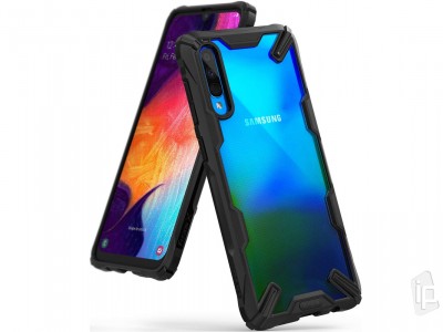 RINGKE Fusion X (čierny) - Odolný ochranný kryt (obal) na Samsung Galaxy A50 / A30S