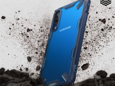 RINGKE Fusion X (modr) - Odoln ochrann kryt (obal) na Samsung Galaxy A50 / A30S