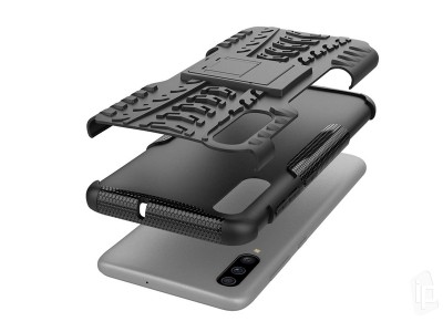 Spider Armor Case (ierny) - Odoln ochrann kryt (obal) na Samsung Galaxy A70