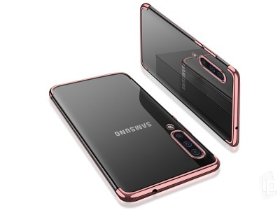 Glitter Series Pink (ruov) - Ochrann kryt (obal) na Samsung Galaxy A50 / A30S