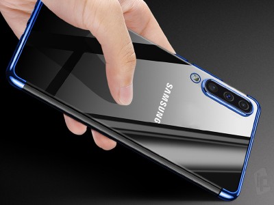 Glitter Series Blue (modr) - Ochrann kryt (obal) na Samsung Galaxy A50 / A30S