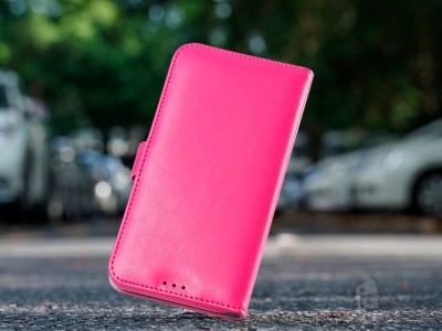 KADO Series Elegance Wallet (ruov) - Peaenkov puzdro na Samsung Galaxy A50
