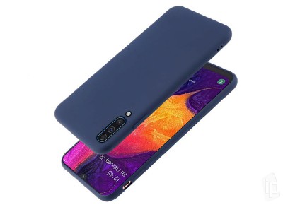 Slim Frosted Cover (modr) - Ochrann obal na Samsung Galaxy A50