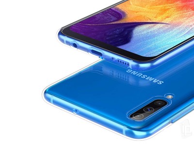 Ochrann� kryt (obal) TPU Ultra Slim Clear (��ry) na Samsung Galaxy A70