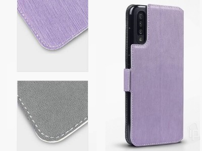 Peaenkov puzdro Slim Wallet pre Samsung Galaxy A50 - fialov