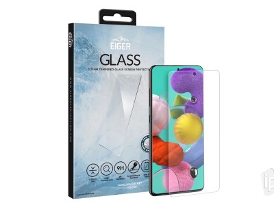 EIGER Glass (re) - Temperovan ochrann sklo na displej pre Samsung Galaxy A51