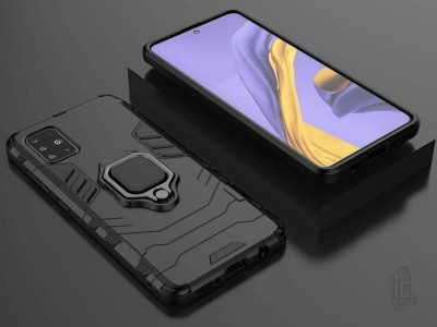 Fusion Ring Defender (ern) - Odoln kryt (obal) na Samsung Galaxy A71