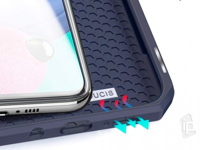 Luxusn Skin X puzdro (tmavomodr) pre Samsung Galaxy A51