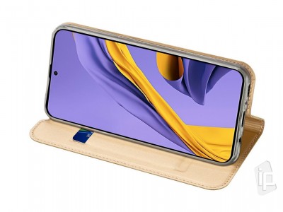 Luxusn Slim Fit puzdro (zlat) pre Samsung Galaxy A71