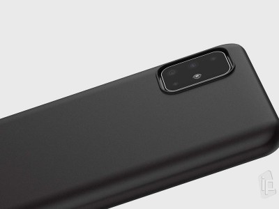 Ochrann kryt (obal) Slim TPU Black (ierny) na Samsung Galaxy A51