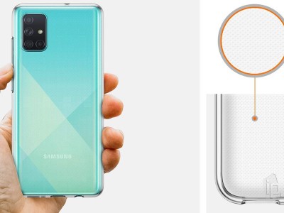 Ochrann� kryt (obal) TPU Ultra Clear (��ry) na Samsung Galaxy A71