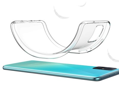 Ochrann kryt (obal) TPU Ultra Slim Clear (ir) na Samsung Galaxy A51 **AKCIA!!