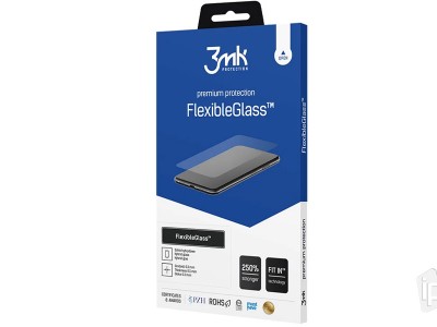 3mk Flexible Glass (číre) - Flexi sklo na displej pre Sony Xperia 10 IV - 3mk FlexibleGlass™