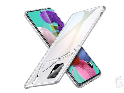 Jelly TPU Clear (ry) - Ochrann obal na Samsung Galaxy A51
