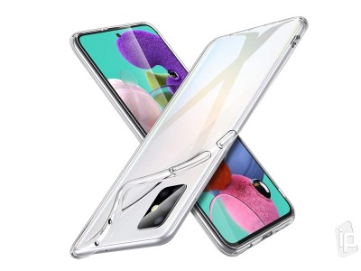 Jelly TPU Clear (��ry) - Ochrann� obal na Samsung Galaxy A51