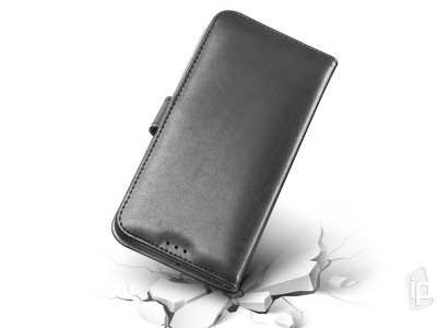 KADO Series Elegance Wallet (ierne) - Peaenkov puzdro na Samsung Galaxy A51