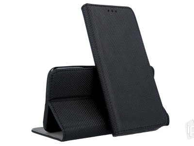 Fiber Folio Stand Black (ierne) - Flip puzdro na Samsung Galaxy A71 **AKCIA!!