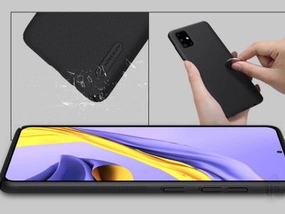 Exclusive SHIELD (modr) - Luxusn ochrann kryt (obal) pre Samsung Galaxy A51