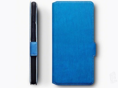 Peaenkov puzdro Slim Wallet pre Samsung Galaxy A51 - modr