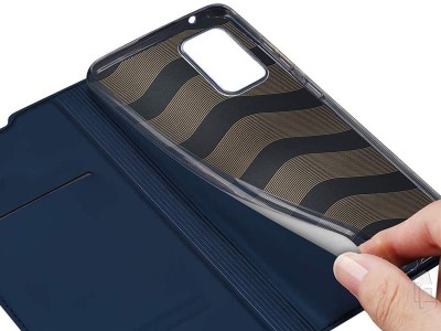 Luxusn Slim Fit puzdro (modr) pre Samsung Galaxy A52 5G / A52s 5G