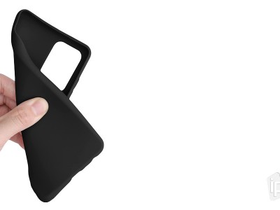 TPU Matte Black (ierny) - Ochrann kryt pre Samsung Galaxy A52 5G **AKCIA!!