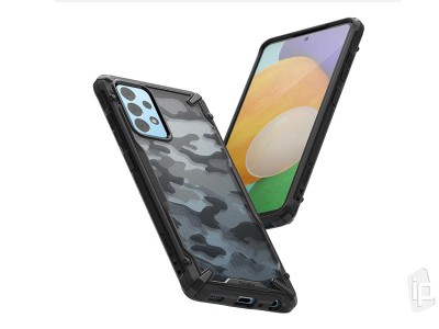 RINGKE Fusion X Camouflage - Odoln ochrann kryt (obal) na Samsung Galaxy A52 5G / A52s 5G