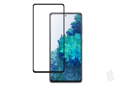 2.5D Glass - Tvrden ochrann sklo s pokrytm celho displeja pro Samsung Galaxy A52S / A52 5G (ern)