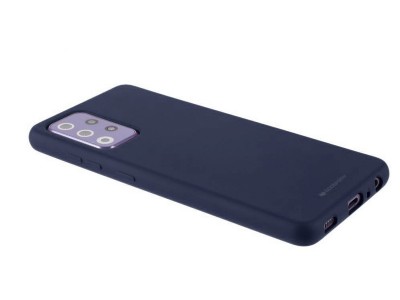 Jelly Matte TPU Blue (modr) - Matn ochrann obal na Samsung Galaxy A52 5G / A52s 5G