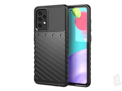 Thunder Defender Black (�ierny) - Odoln� ochrann� kryt (obal) na Samsung Galaxy A52 5G / A52s 5G